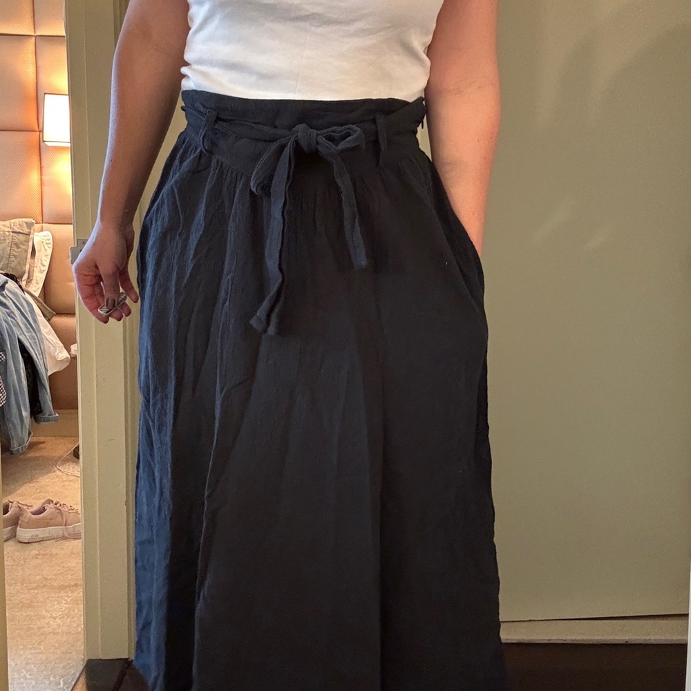 Loup Black Maxi Skirt